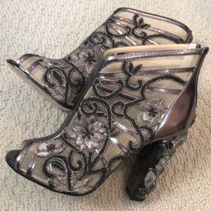 Paul Andrew jewel heeled shoe size 39